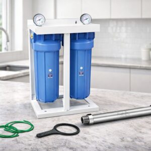 10” Dual Filter Option with a Quad Vortex Combined with our proprietary Ceramics. (QVCA)